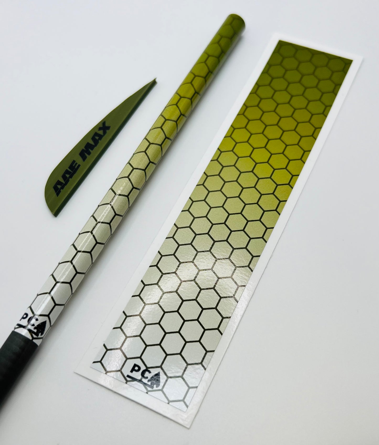 OD Green x White (AAE OD Green) - HEX FUSION Series Arrow & Bolt Wrap