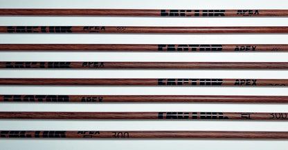 FACTOR Archery Products - APEX SL (5mm/.204"ID Small Diameter Arrow Shaft - Unfletched)