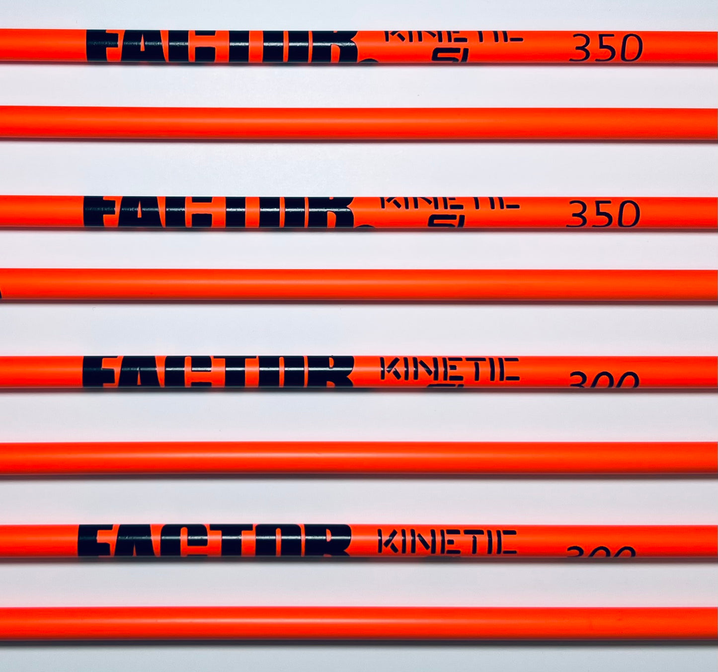 FACTOR Archery Products - KINETIC SL (5mm/.204"ID Small Diameter Arrow Shaft - Unfletched)