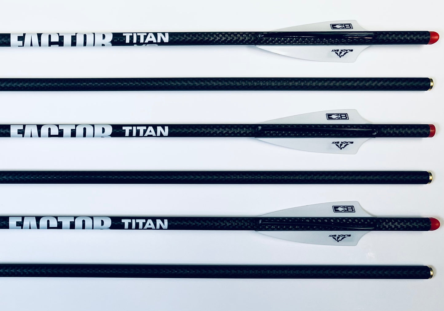 FACTOR Archery Products - TITAN XB (Crossbow Bolt - Premium Hand-Fletched)