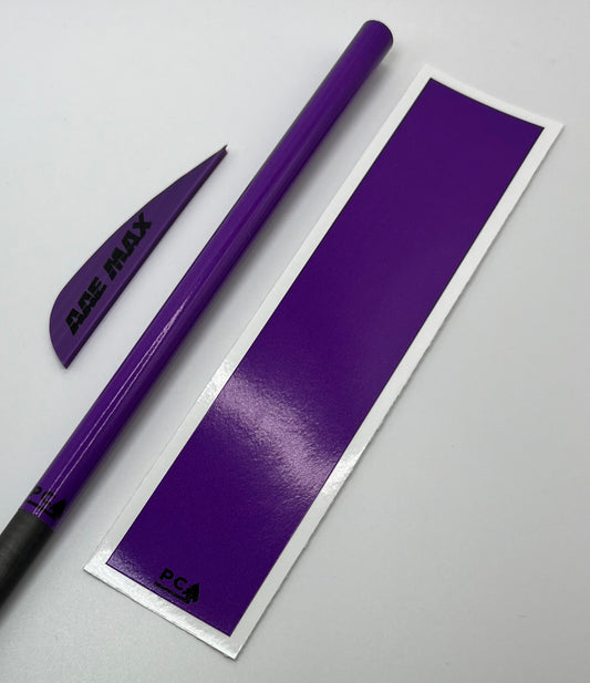 Purple (AAE Purple) - SOLID Series Arrow & Bolt Wrap