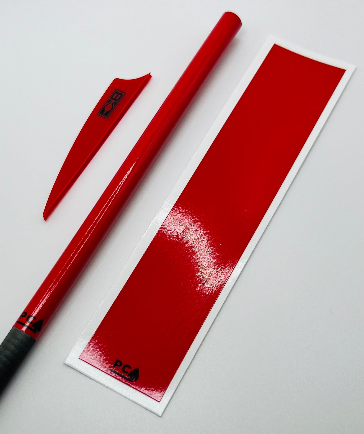 Deep Red (Bohning Red) - SOLID Series Arrow & Bolt Wrap