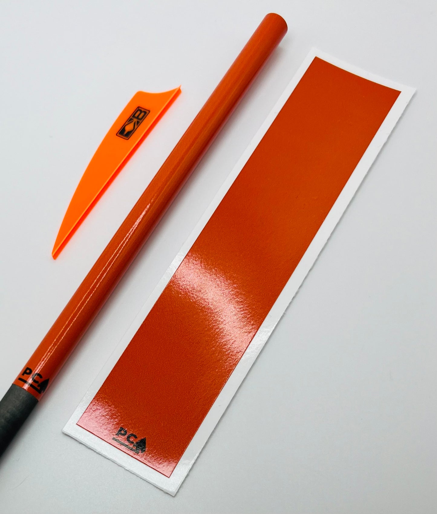 Orange (Bohning Neon Orange) - SOLID Series Arrow & Bolt Wrap