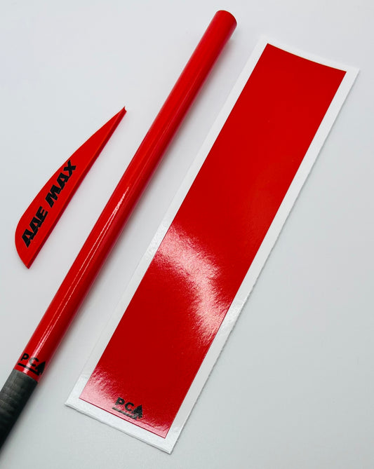 Red (AAE Red) - SOLID Series Arrow & Bolt Wrap