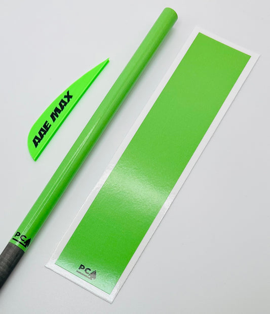 Bright Green (AAE Bright Green) - SOLID Series Arrow & Bolt Wrap